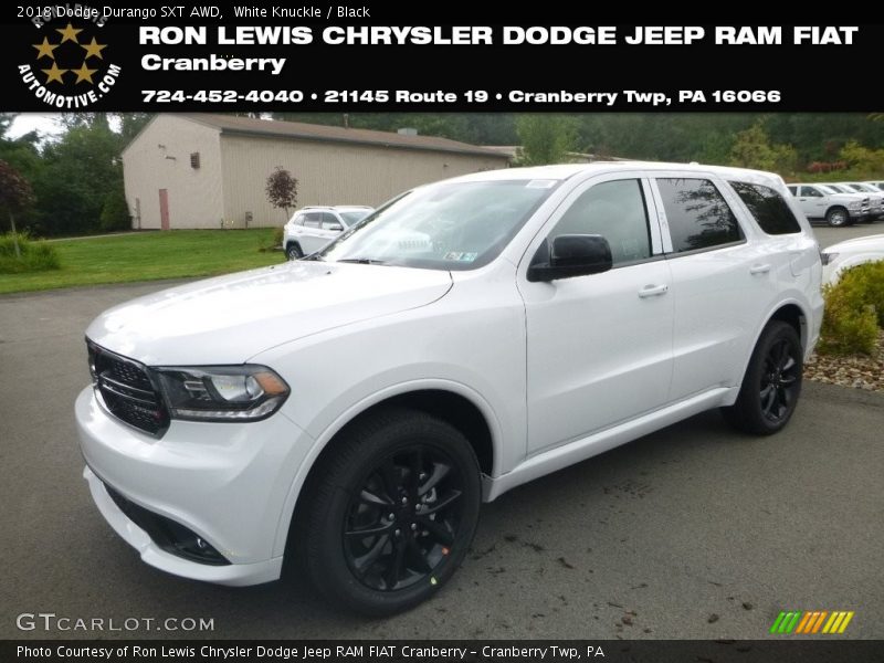 White Knuckle / Black 2018 Dodge Durango SXT AWD