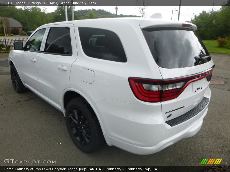 White Knuckle / Black 2018 Dodge Durango SXT AWD