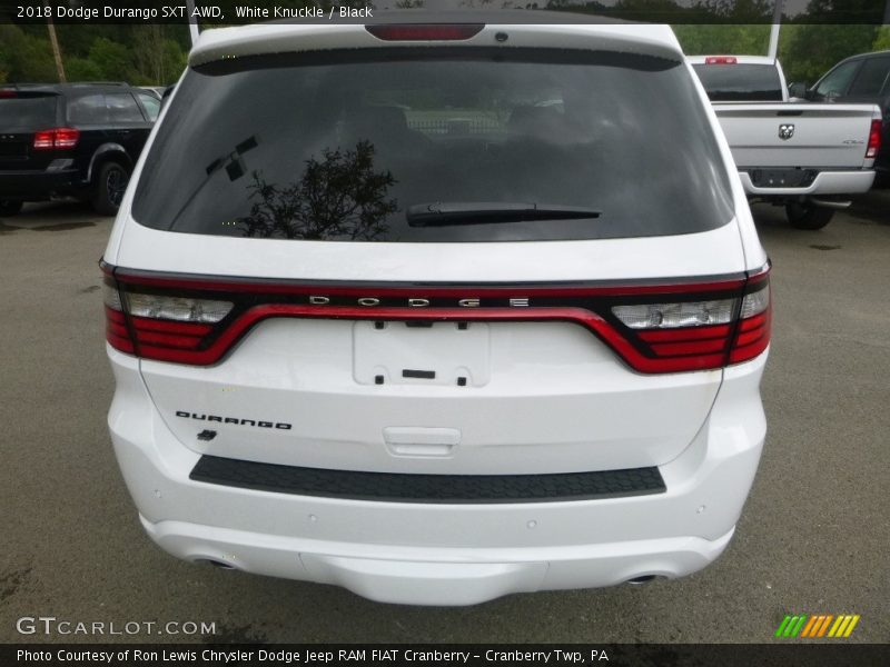 White Knuckle / Black 2018 Dodge Durango SXT AWD