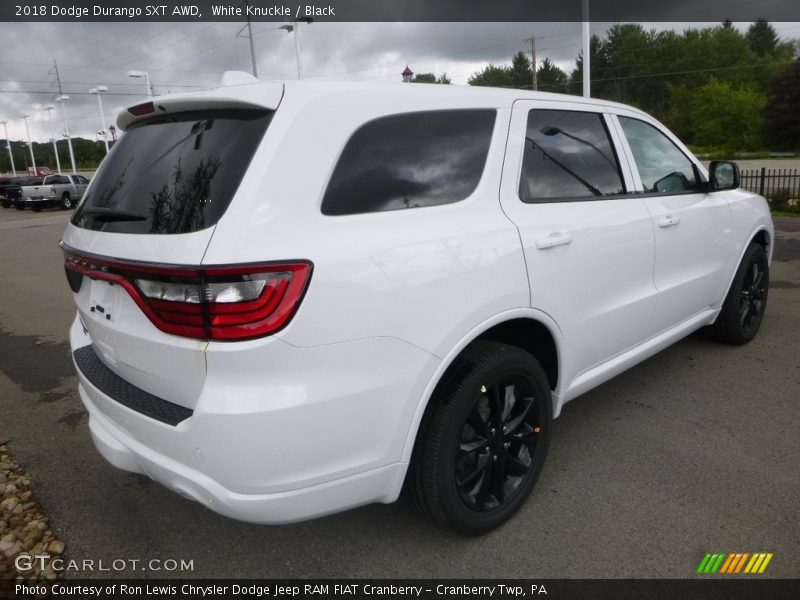 White Knuckle / Black 2018 Dodge Durango SXT AWD