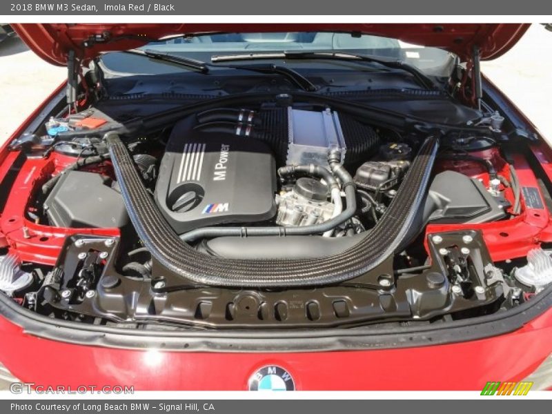  2018 M3 Sedan Engine - 3.0 Liter TwinPower Turbocharged DOHC 24-Valve VVT Inline 6 Cylinder