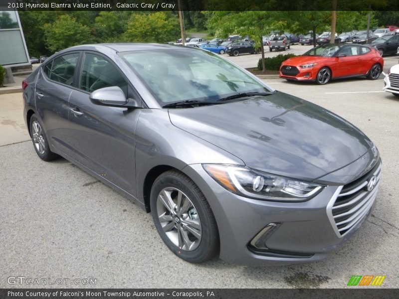 Galactic Gray / Gray 2018 Hyundai Elantra Value Edition