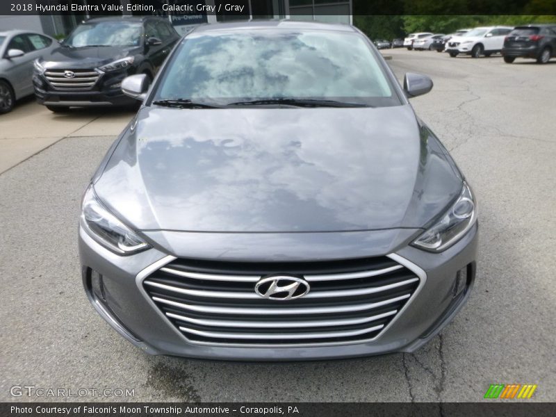Galactic Gray / Gray 2018 Hyundai Elantra Value Edition