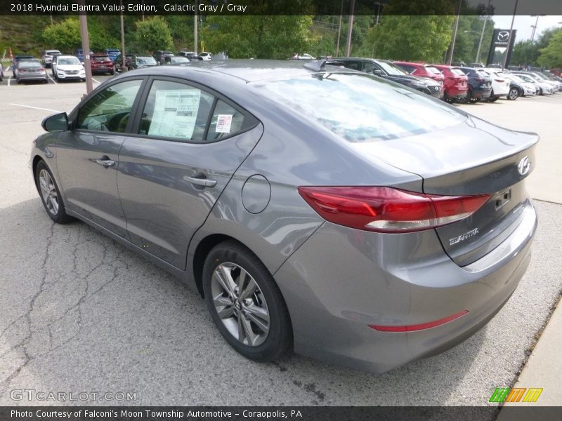 Galactic Gray / Gray 2018 Hyundai Elantra Value Edition
