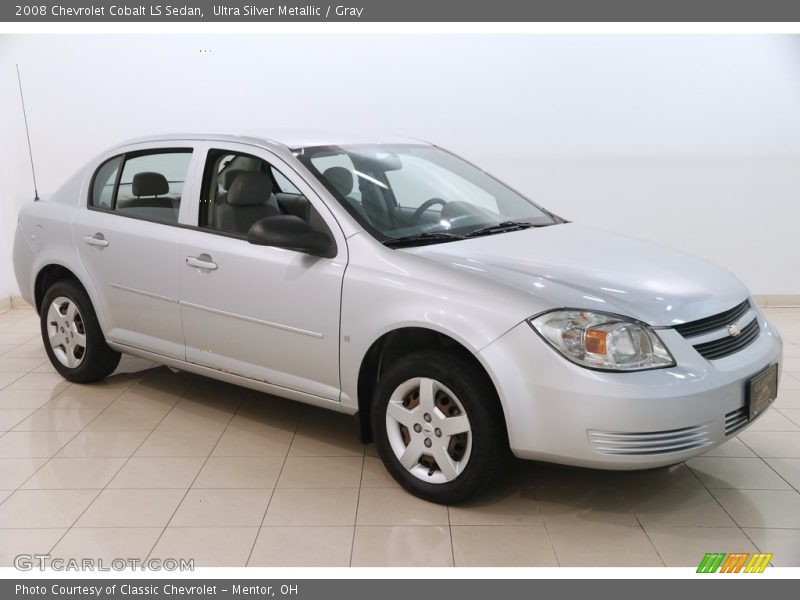 Ultra Silver Metallic / Gray 2008 Chevrolet Cobalt LS Sedan