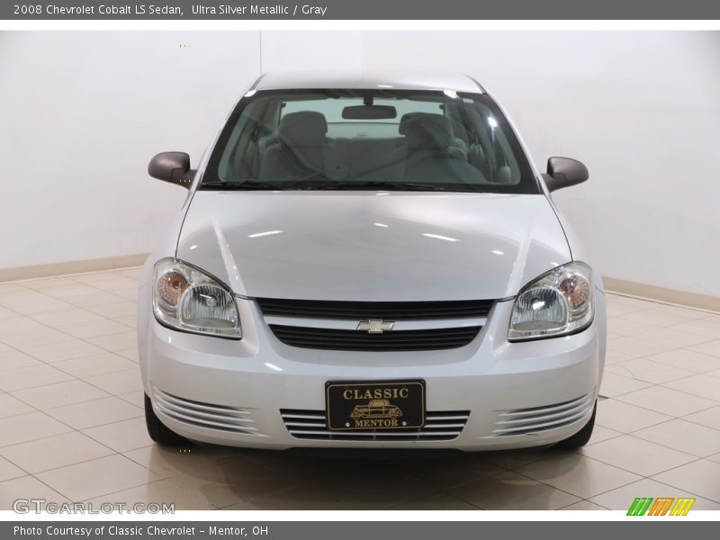 Ultra Silver Metallic / Gray 2008 Chevrolet Cobalt LS Sedan