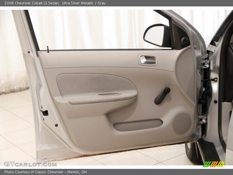 Ultra Silver Metallic / Gray 2008 Chevrolet Cobalt LS Sedan