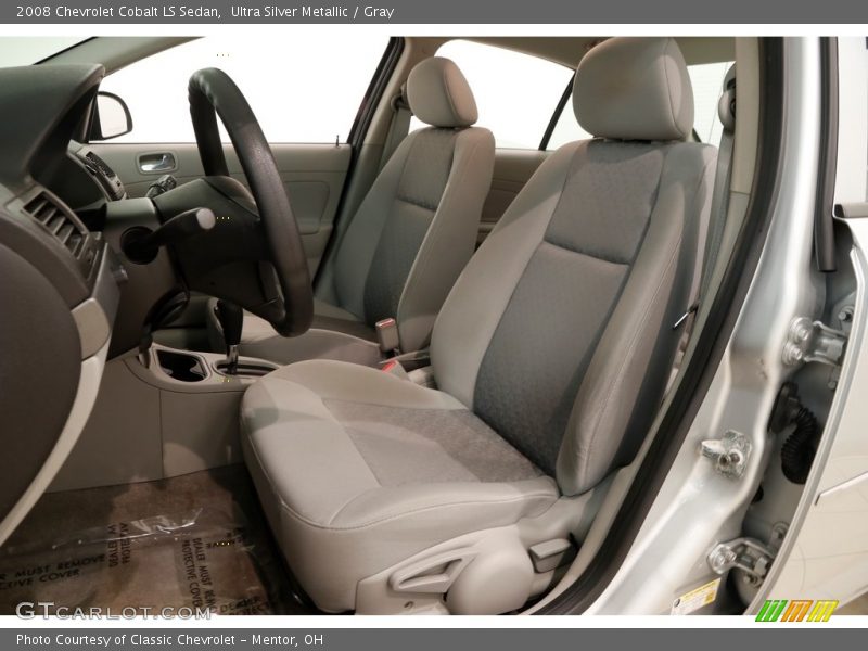 Ultra Silver Metallic / Gray 2008 Chevrolet Cobalt LS Sedan