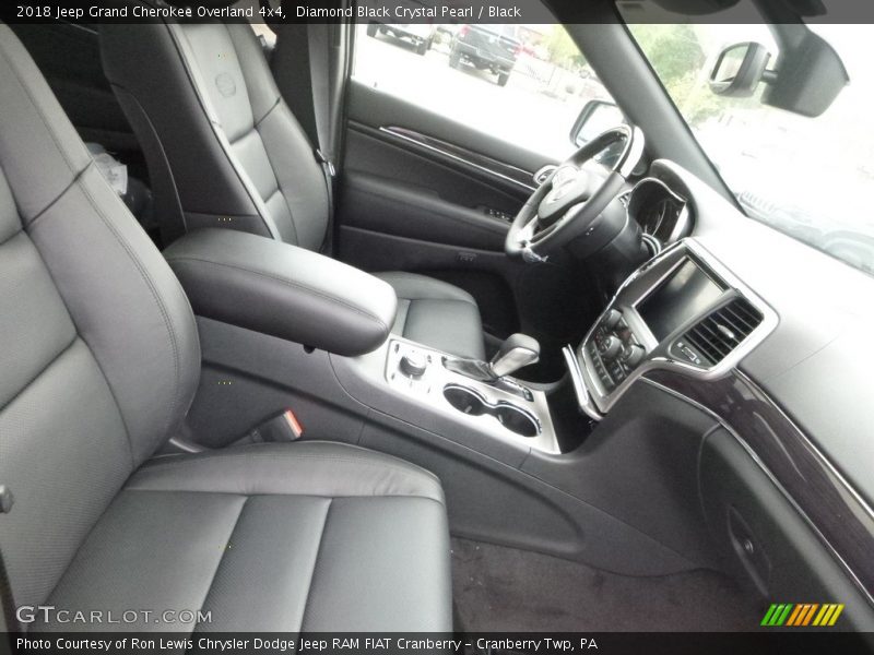 Diamond Black Crystal Pearl / Black 2018 Jeep Grand Cherokee Overland 4x4