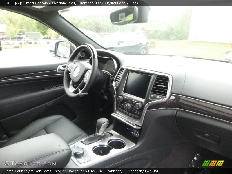 Diamond Black Crystal Pearl / Black 2018 Jeep Grand Cherokee Overland 4x4