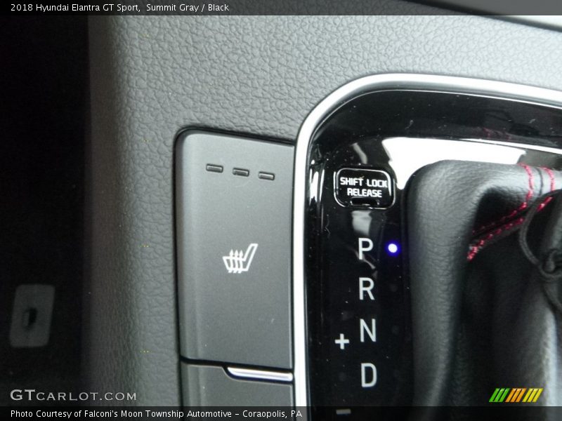 Summit Gray / Black 2018 Hyundai Elantra GT Sport