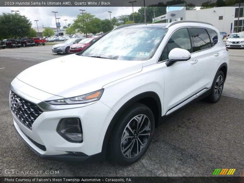 Front 3/4 View of 2019 Santa Fe Ultimate AWD