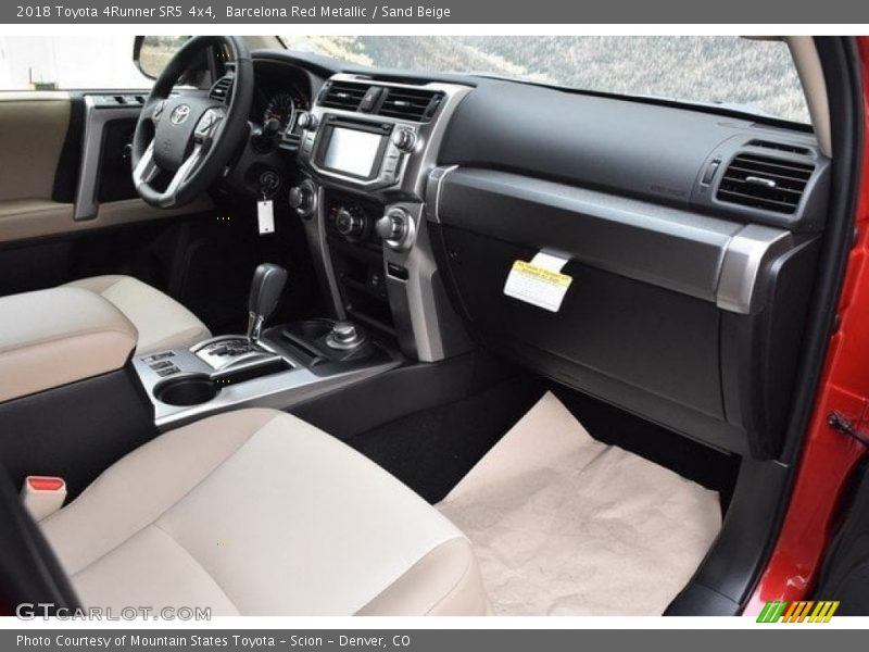 Barcelona Red Metallic / Sand Beige 2018 Toyota 4Runner SR5 4x4