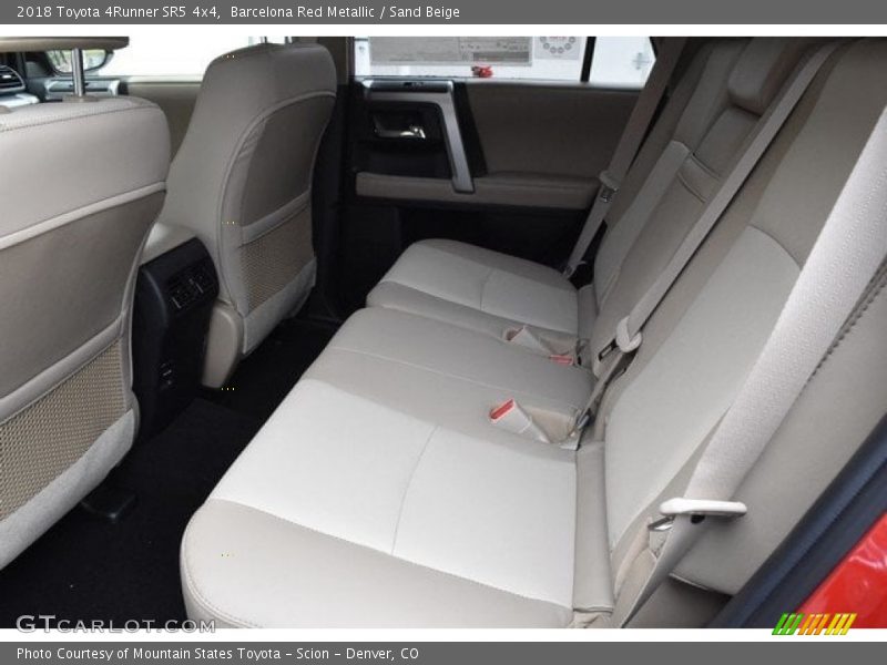 Barcelona Red Metallic / Sand Beige 2018 Toyota 4Runner SR5 4x4