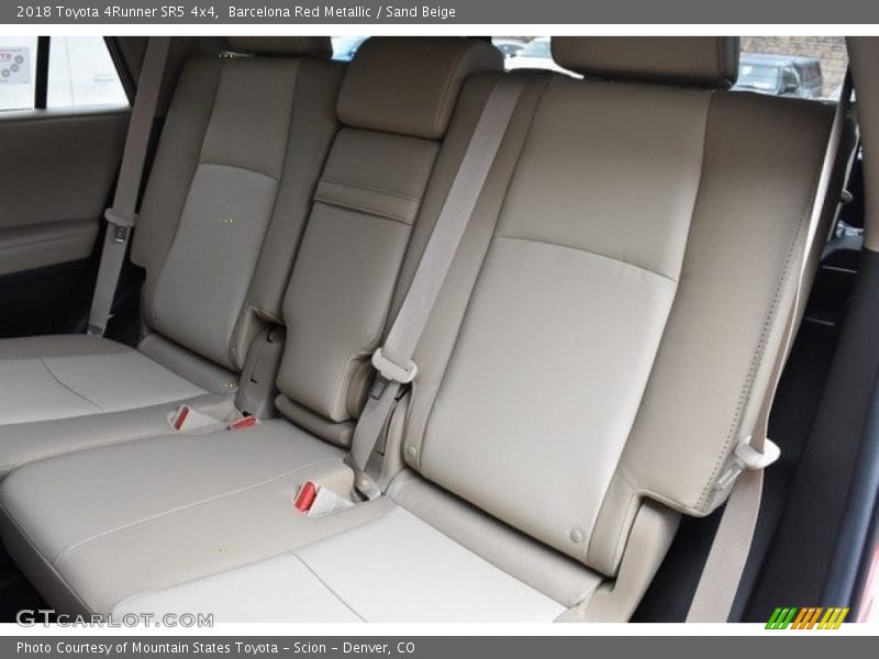 Barcelona Red Metallic / Sand Beige 2018 Toyota 4Runner SR5 4x4