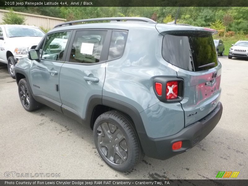 Anvil / Black 2018 Jeep Renegade Latitude 4x4