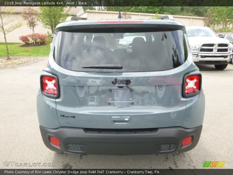 Anvil / Black 2018 Jeep Renegade Latitude 4x4