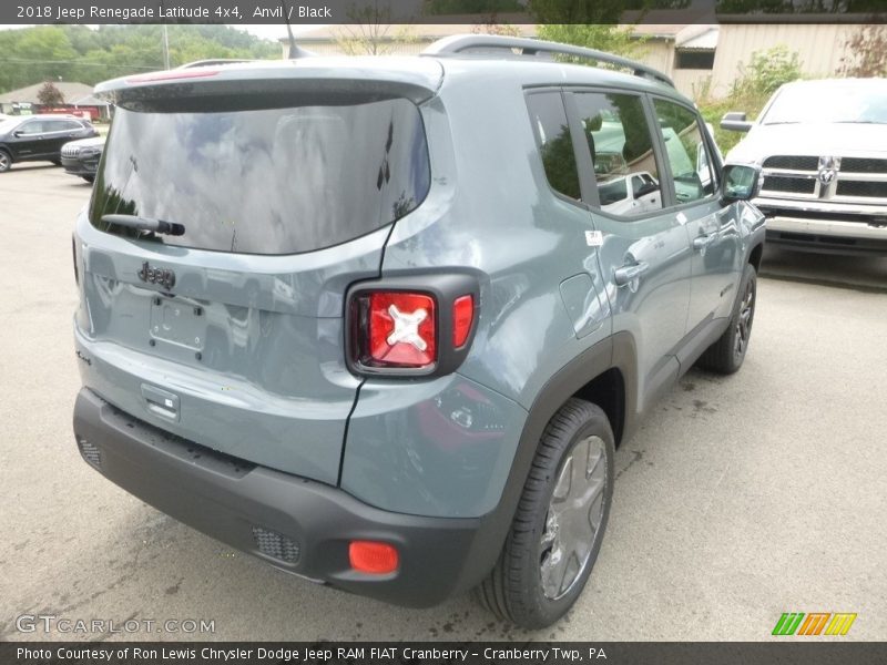 Anvil / Black 2018 Jeep Renegade Latitude 4x4