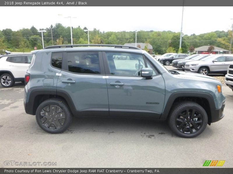 Anvil / Black 2018 Jeep Renegade Latitude 4x4