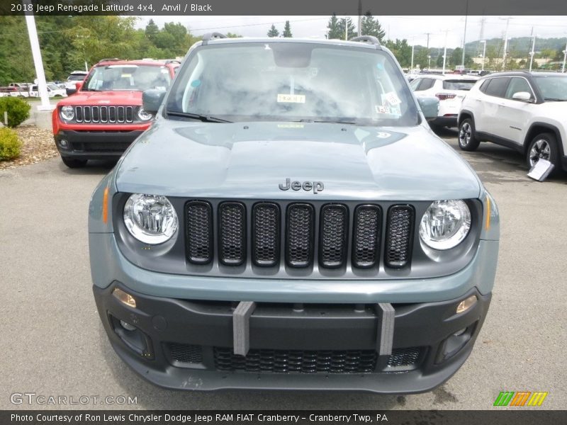 Anvil / Black 2018 Jeep Renegade Latitude 4x4