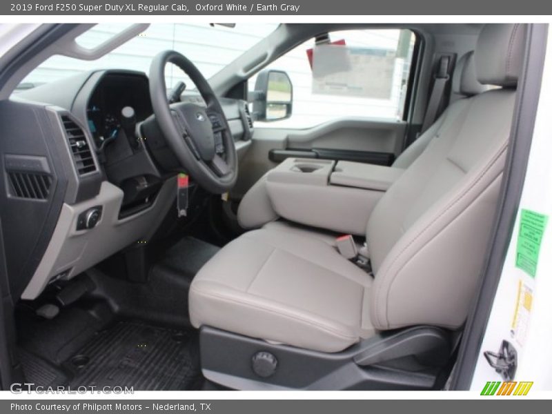  2019 F250 Super Duty XL Regular Cab Earth Gray Interior