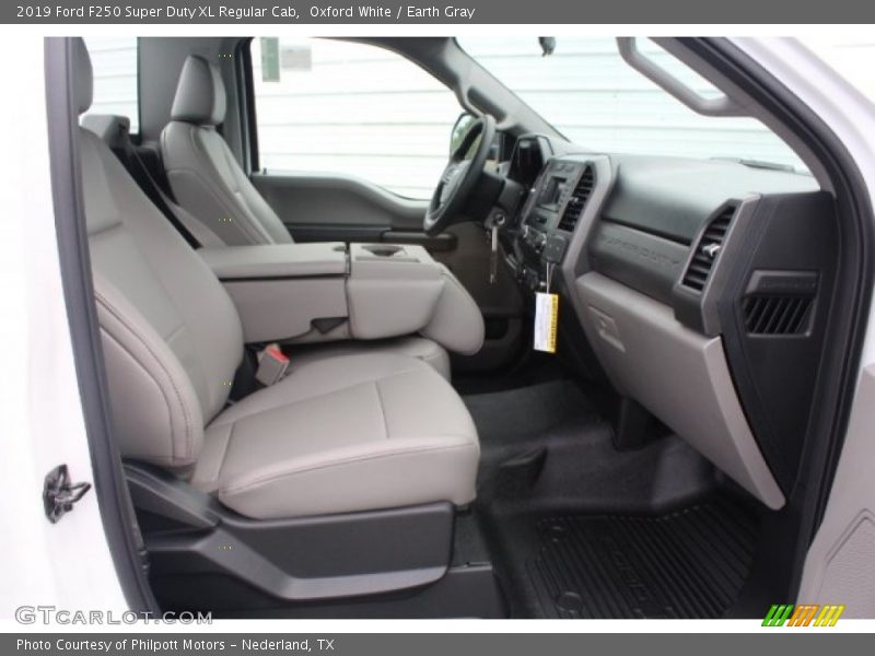 Front Seat of 2019 F250 Super Duty XL Regular Cab