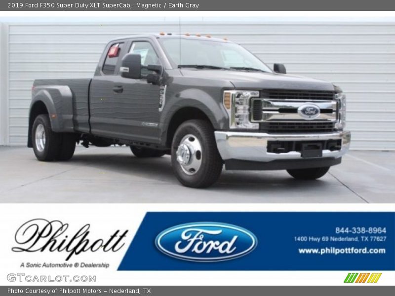 Magnetic / Earth Gray 2019 Ford F350 Super Duty XLT SuperCab