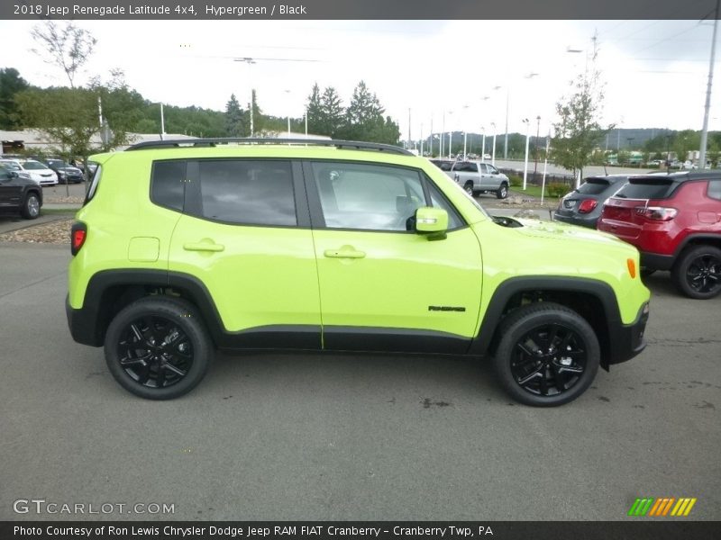 Hypergreen / Black 2018 Jeep Renegade Latitude 4x4