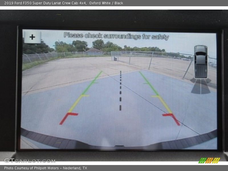 Oxford White / Black 2019 Ford F350 Super Duty Lariat Crew Cab 4x4