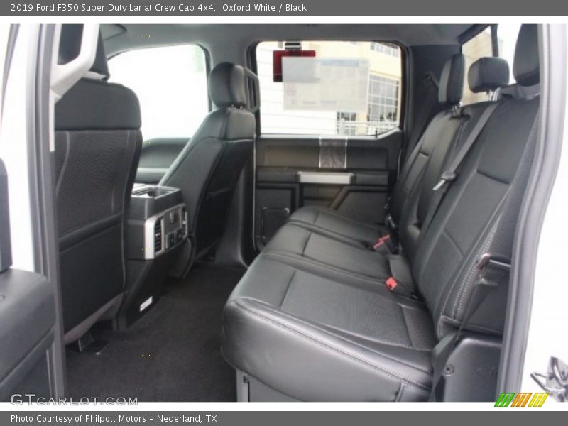 Rear Seat of 2019 F350 Super Duty Lariat Crew Cab 4x4