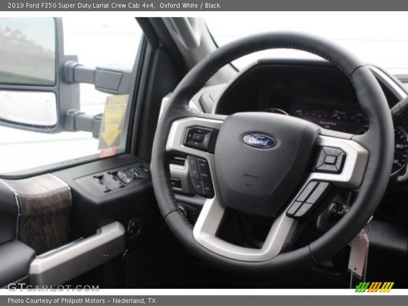  2019 F350 Super Duty Lariat Crew Cab 4x4 Steering Wheel