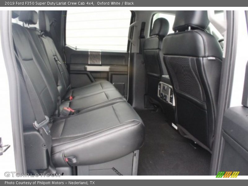 Rear Seat of 2019 F350 Super Duty Lariat Crew Cab 4x4