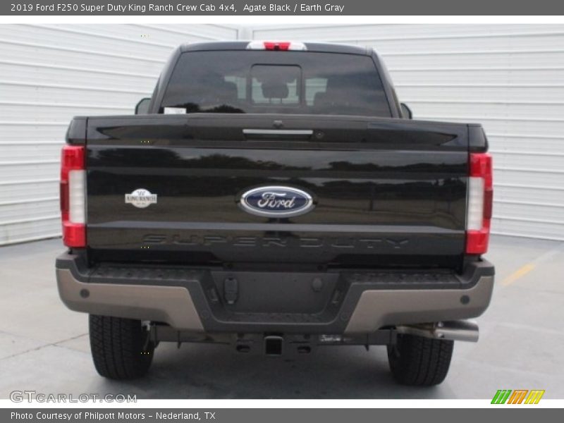 Agate Black / Earth Gray 2019 Ford F250 Super Duty King Ranch Crew Cab 4x4