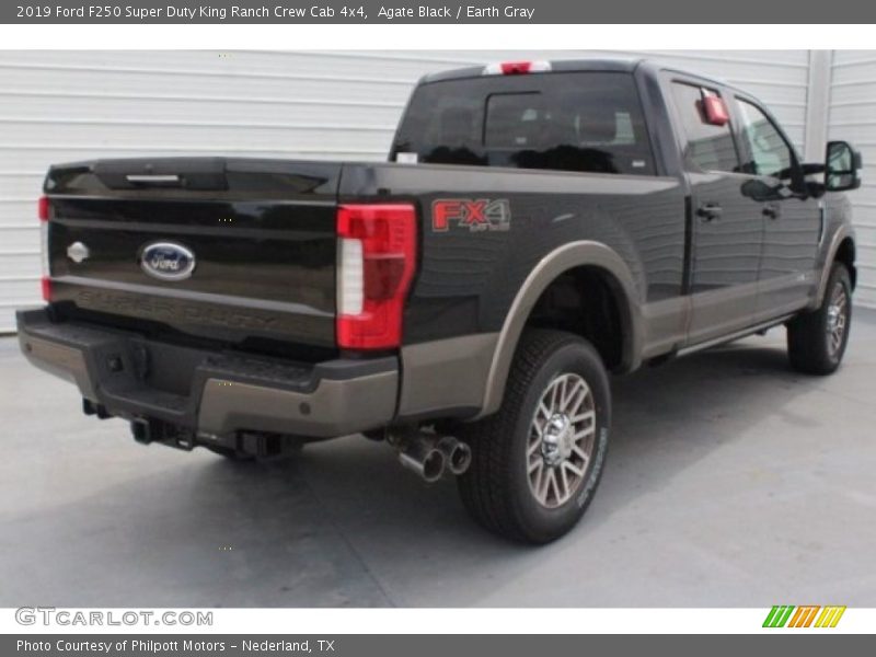 Agate Black / Earth Gray 2019 Ford F250 Super Duty King Ranch Crew Cab 4x4