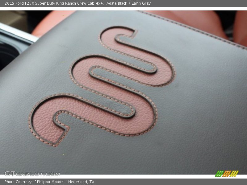 Agate Black / Earth Gray 2019 Ford F250 Super Duty King Ranch Crew Cab 4x4
