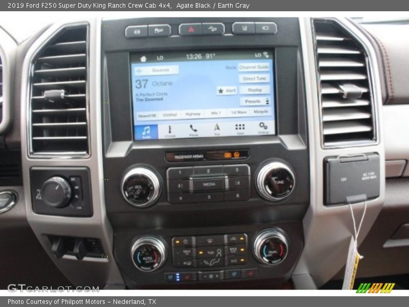 Agate Black / Earth Gray 2019 Ford F250 Super Duty King Ranch Crew Cab 4x4