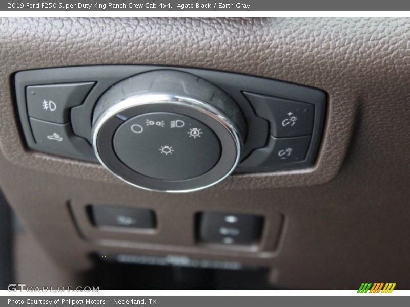 Agate Black / Earth Gray 2019 Ford F250 Super Duty King Ranch Crew Cab 4x4