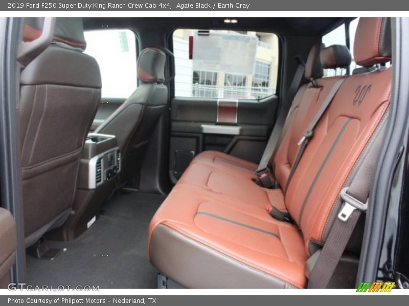 Agate Black / Earth Gray 2019 Ford F250 Super Duty King Ranch Crew Cab 4x4