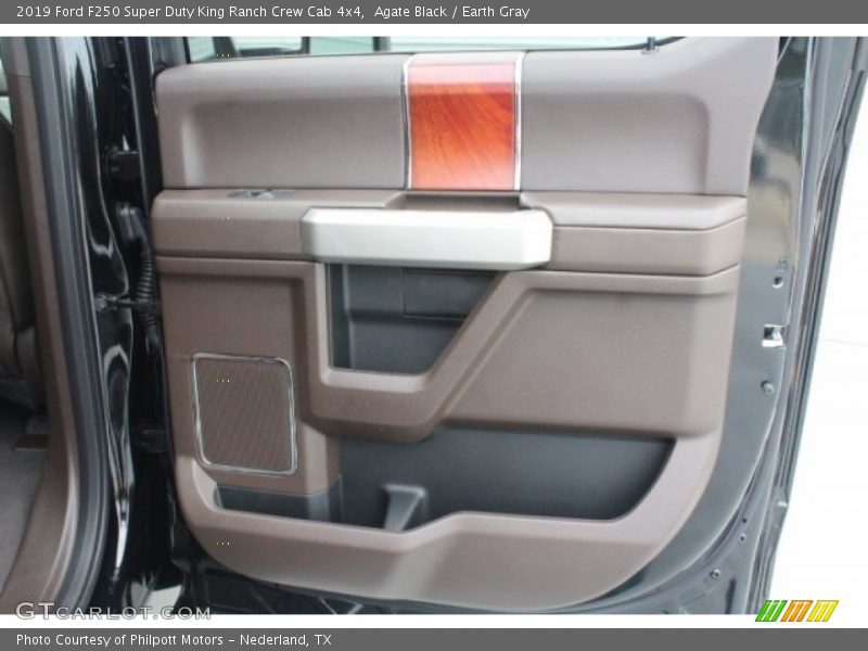 Agate Black / Earth Gray 2019 Ford F250 Super Duty King Ranch Crew Cab 4x4