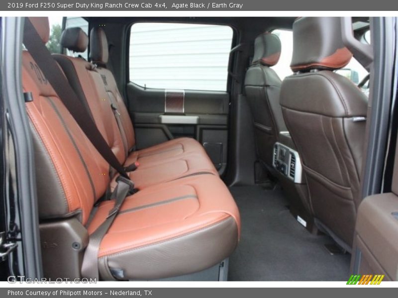 Agate Black / Earth Gray 2019 Ford F250 Super Duty King Ranch Crew Cab 4x4