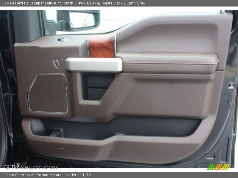 Agate Black / Earth Gray 2019 Ford F250 Super Duty King Ranch Crew Cab 4x4