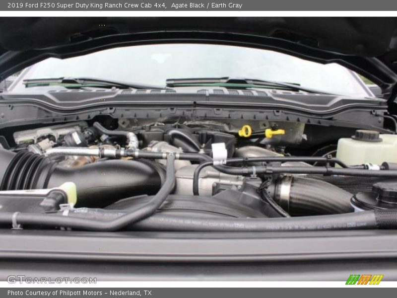Agate Black / Earth Gray 2019 Ford F250 Super Duty King Ranch Crew Cab 4x4
