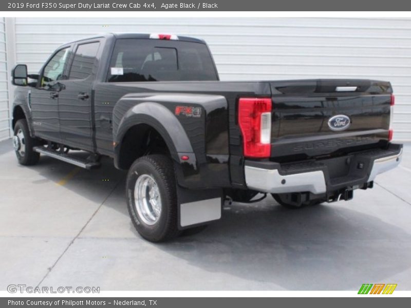 Agate Black / Black 2019 Ford F350 Super Duty Lariat Crew Cab 4x4