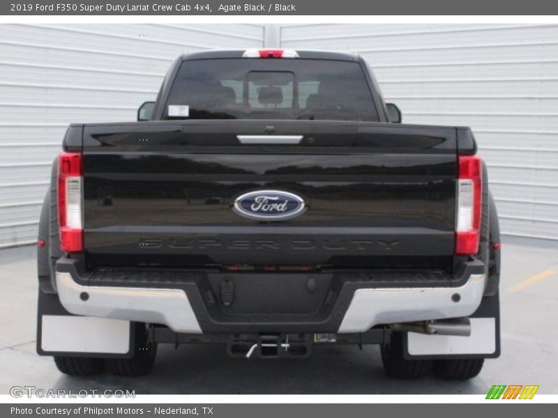 Agate Black / Black 2019 Ford F350 Super Duty Lariat Crew Cab 4x4