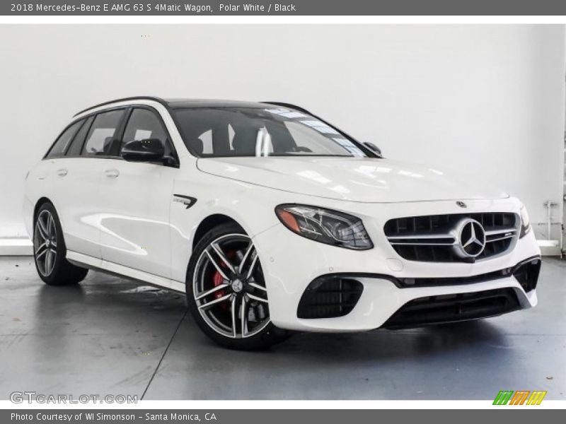 Front 3/4 View of 2018 E AMG 63 S 4Matic Wagon