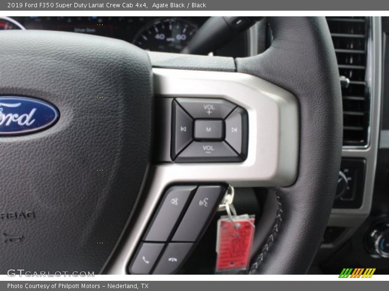  2019 F350 Super Duty Lariat Crew Cab 4x4 Steering Wheel