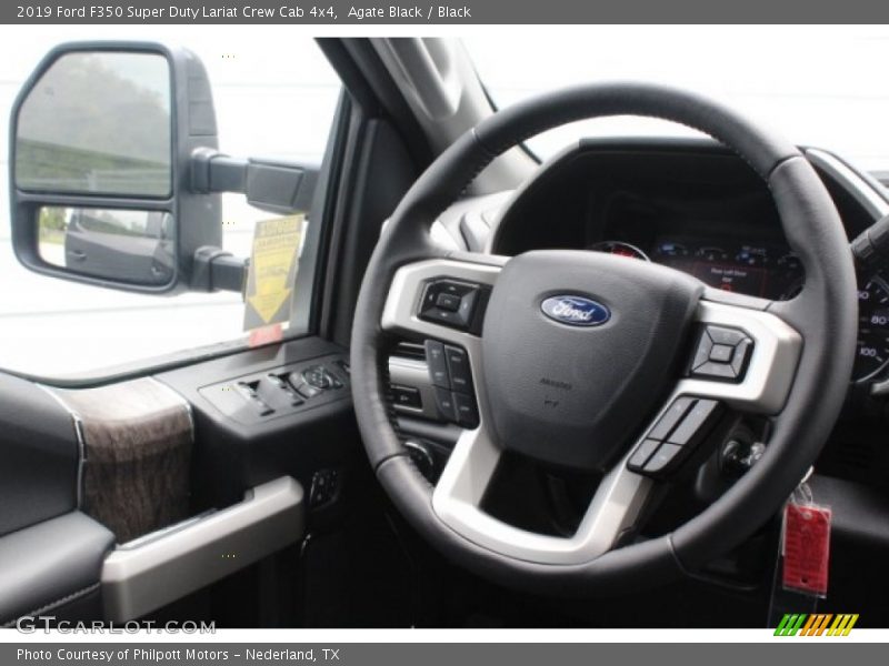  2019 F350 Super Duty Lariat Crew Cab 4x4 Steering Wheel