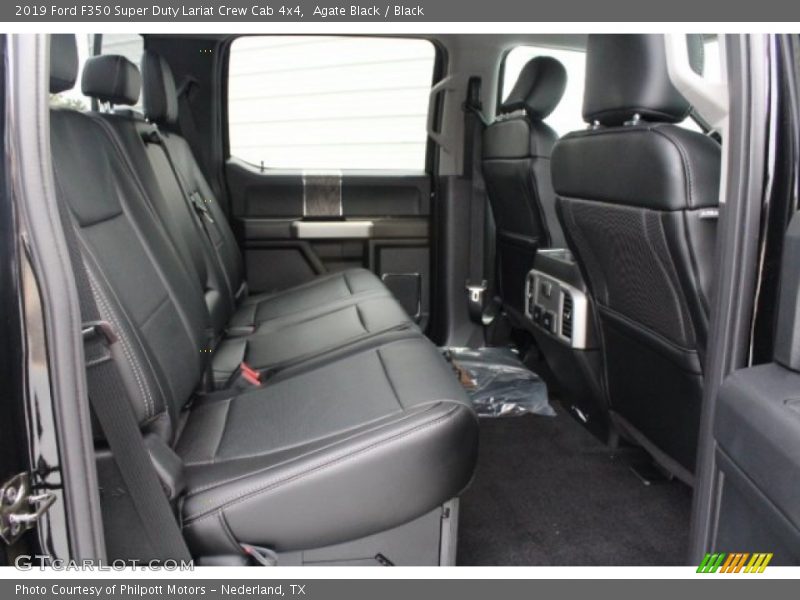 Rear Seat of 2019 F350 Super Duty Lariat Crew Cab 4x4