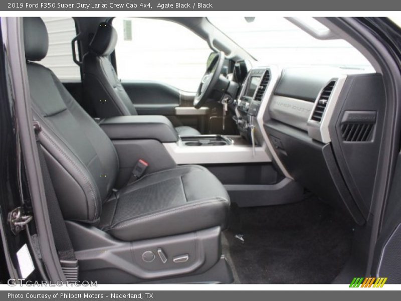 Front Seat of 2019 F350 Super Duty Lariat Crew Cab 4x4
