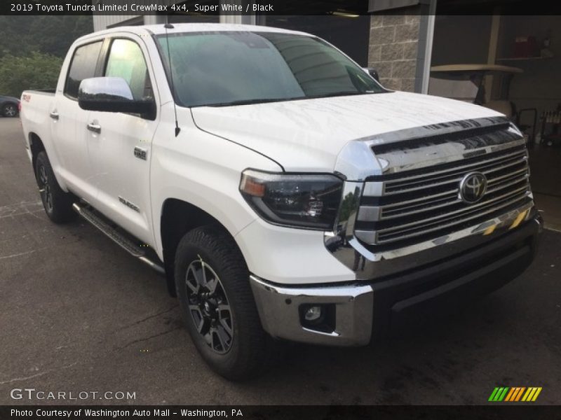 Super White / Black 2019 Toyota Tundra Limited CrewMax 4x4